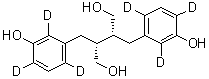 外消旋腸二醇-d6結構式_104411-12-3結構式