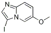 3-Iodo-6-methoxy-imidazo[1,2-a]pyridine Structure,1044733-64-3Structure