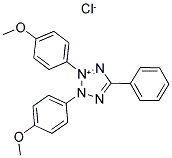 2,3-Bis(4-methoxyphenyl)-5-phenyltetrazolium chloride Structure,104497-79-2Structure