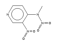 4-Pyridinamine,n-methyl-n,3-dinitro-(9ci) Structure,104503-82-4Structure