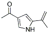 Ethanone, 1-[5-(1-methylethenyl)-1h-pyrrol-3-yl]-(9ci) Structure,104508-45-4Structure