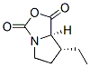 (7r-順式)-(9ci)-7-乙基四氫-1H,3h-吡咯并[1,2-c]噁唑-1,3-二酮結(jié)構(gòu)式_104561-28-6結(jié)構(gòu)式