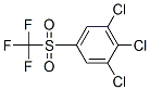 1,2,3-Trichloro-5-trifluoromethanesulfonyl-benzene Structure,104614-75-7Structure