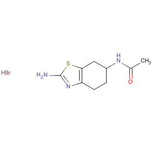 N-(2-amino-4,5,6,7-tetrahydrobenzo[d]thiazol-6-yl)acetamide hydrobromide Structure,104617-50-7Structure