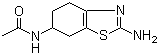 6-乙酰胺基-2-氨基-4,5,6,7-四氫苯并噻唑結(jié)構(gòu)式_104617-51-8結(jié)構(gòu)式