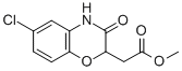 Methyl (6-chloro-2H-1,4-benzoxazin-3(4H)-one-2-yl) acetate Structure,104662-84-2Structure