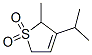 Thiophene, 2,5-dihydro-2-methyl-3-(1-methylethyl)-, 1,1-dioxide (9ci) Structure,104664-72-4Structure