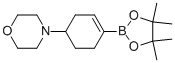 4-(4-(4,4,5,5-Tetramethyl-1,3,2-dioxaborolan-2-yl)cyclohex-3-enyl)morpholine Structure,1046793-56-9Structure