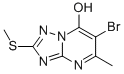 6-Bromo-5-methyl-2-methylsulfanyl-[1,2,4]triazolo[1,5-a]pyrimidin-7-ol Structure,104690-49-5Structure