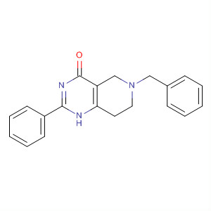 5,6,7,8-Tetrahydro-2-phenyl-6-(phenylmethyl)-pyrido[4,3-d]pyrimidin-4(3h)-one Structure,1047-48-9Structure