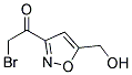 Ethanone, 2-bromo-1-[5-(hydroxymethyl)-3-isoxazolyl]-(9ci) Structure,104776-72-9Structure