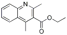 2,4-二甲基喹啉-3-羧酸乙酯結(jié)構(gòu)式_104785-54-8結(jié)構(gòu)式