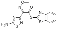 S-2-Benzothiazolyl ( Z ) -2-(2-aminothiazol-4-yl)-2-acetyloxyiminothioacetate Structure,104797-47-9Structure