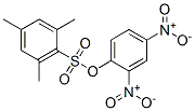 Benzenesulfonic acid,2,4,6-trimethyl-, 2,4-dinitrophenyl ester Structure,1048-37-9Structure