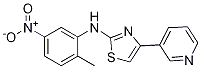 N-(2-methyl-5-nitrophenyl)-4-(pyridin-3-yl)thiazol-2-amine Structure,1048007-94-8Structure