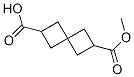 6-(Methoxycarbonyl)spiro[3.3]heptane-2-carboxylic acid Structure,10481-25-1Structure