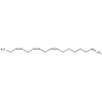 (Z,Z,Z)-十七-1,8,11,14-四烯結(jié)構(gòu)式_10482-53-8結(jié)構(gòu)式