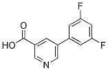 5-(3,5-Difluorophenyl)pyridine-3-carboxylic acid Structure,1048267-36-2Structure