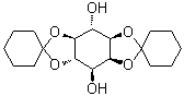 1,2:4,5-Biscyclohexylidene dl-myo-inositol Structure,104873-71-4Structure