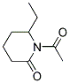 2-Piperidinone, 1-acetyl-6-ethyl-(9ci) Structure,104886-00-2Structure