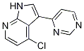 1H-pyrrolo[2,3-b]pyridine, 4-chloro-3-(4-pyrimidinyl)- Structure,1048967-37-8Structure