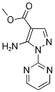 Methyl 5-amino-1-(pyrimidin-2-yl)-1h-pyrazole-4-carboxylate Structure,104909-69-5Structure