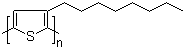 Poly(3-octylthiophene-2,5-diyl) Structure,104934-51-2Structure