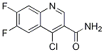 4-Chloro-6,7-difluoro-quinoline-3-carboxylic acid amide Structure,1049677-60-2Structure