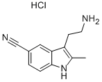 3-(2-Amino-ethyl)-2-methyl-1h-indole-5-carbonitrile hydrochloride Structure,1049737-40-7Structure