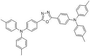 2,5-Bis[4-[n,n-bis(4-methylphenyl)amino]phenyl]-1,3,4-oxadiazole Structure,104989-09-5Structure