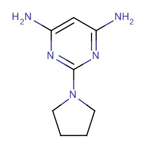 2-(1-Pyrrolidinyl)-4,6-pyrimidinediamine Structure,104990-33-2Structure