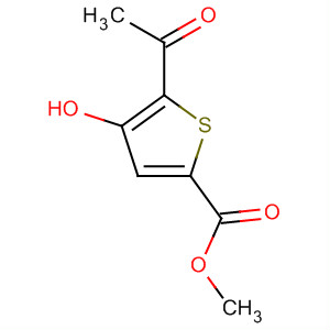 Methyl 5-acetyl-4-hydroxythiophene-2-carboxylate Structure,104992-12-3Structure