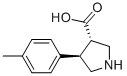 (3S,4R)-4-對甲苯吡咯烷-3-羧酸結構式_1049976-10-4結構式