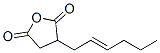 2-Hexen-1-ylsuccinic anhydride Structure,10500-34-2Structure