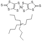 Tetra-n-butylphosphonium bis(1,3-dithiole-2-thione-4,5-dithiolato)nickel(iii) complex Structure,105029-70-7Structure