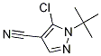 1-Tert-butyl-5-chloro-1h-pyrazole-4-carbonitrile Structure,1050619-87-8Structure