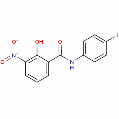 Benzamide,2-hydroxy-n-(4-iodophenyl)-3-nitro- Structure,10515-48-7Structure