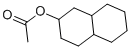 Decahydro-2-naphthol acetate Structure,10519-11-6Structure