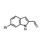 6-Bromo-1h-indole-2-carboxaldehyde Structure,105191-12-6Structure