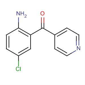 (2-Amino-5-chlorophenyl)-4-pyridinylmethanone Structure,105192-42-5Structure