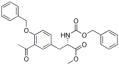 3-Acetyl-n-benzyloxycarbonyl-4-o-benzyl-l-tyrosine methyl ester Structure,105205-69-4Structure