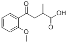 2-Methyl-4-oxo-4-(2-methoxyphenyl)butyric acid Structure,105254-01-1Structure