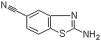 2-Amino-5-cyanobenzothiazole Structure,105314-08-7Structure