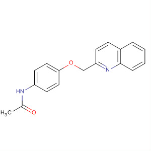 N-[4-(2-quinolinylmethoxy)phenyl]acetamide Structure,105326-63-4Structure