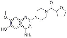 [4-(4-Amino-6-hydroxy-7-methoxy-2-quinazolinyl)-1-piperazinyl](tetrahydro-2-furanyl)methanone Structure,105356-89-6Structure