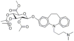 2-Hydroxy imipramine 2,3,4-triacetate-beta-d-glucopyranuronic acid methyl ester Structure,1053632-53-3Structure