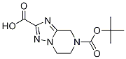 7-(Tert-butoxycarbonyl)-5,6,7,8-tetrahydro-[1,2,4]triazolo[4,3-a]pyrazine-3-carboxylic acid Structure,1053656-19-1Structure