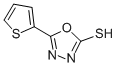 5-(2-Thienyl)-1,3,4-oxadiazole-2-thiol Structure,10551-15-2Structure