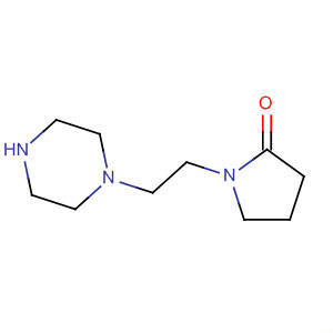 1-[2-(1-Piperazinyl)ethyl]-2-pyrrolidinone Structure,105522-40-5Structure