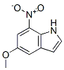 5-Methoxy-7-nitroindole Structure,10553-10-3Structure